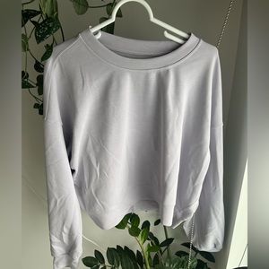 Lululemon softstreme Perfectly Oversized Cropped Sweater 💜